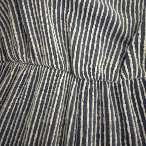 Caution To The Wind navy and white cropped jumpsuit Size M - Picture 8 of 12